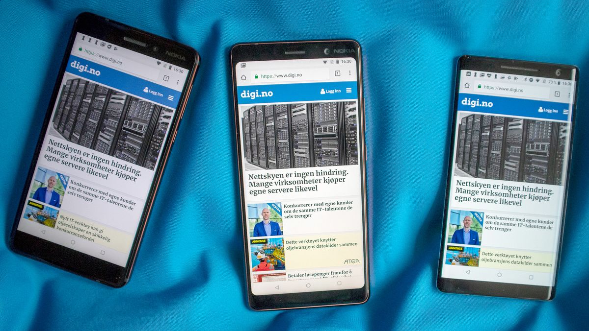TEST: Nokia 8 Sirocco, Nokia 7 Plus og Nokia 6.1 Digi.no Her hevder OnePlus de knuser konkurrentene med OnePlus 5T